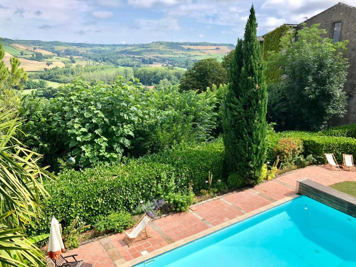 Le Chevalier Noir Bed & Breakfast Cordes-sur-Ciel Exterior photo